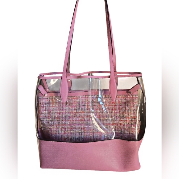 Kate Spade Pink and Clear Tote Bag - Picture 4 of 11
